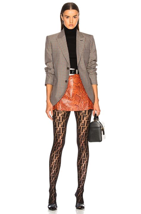 Fendi tights outfit